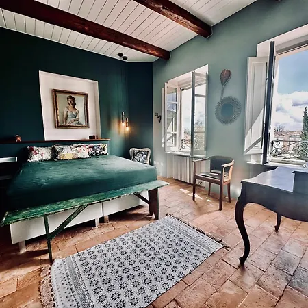 Quarto em Acomodações Particulares Palazzo Minzoni SantʼIppolito